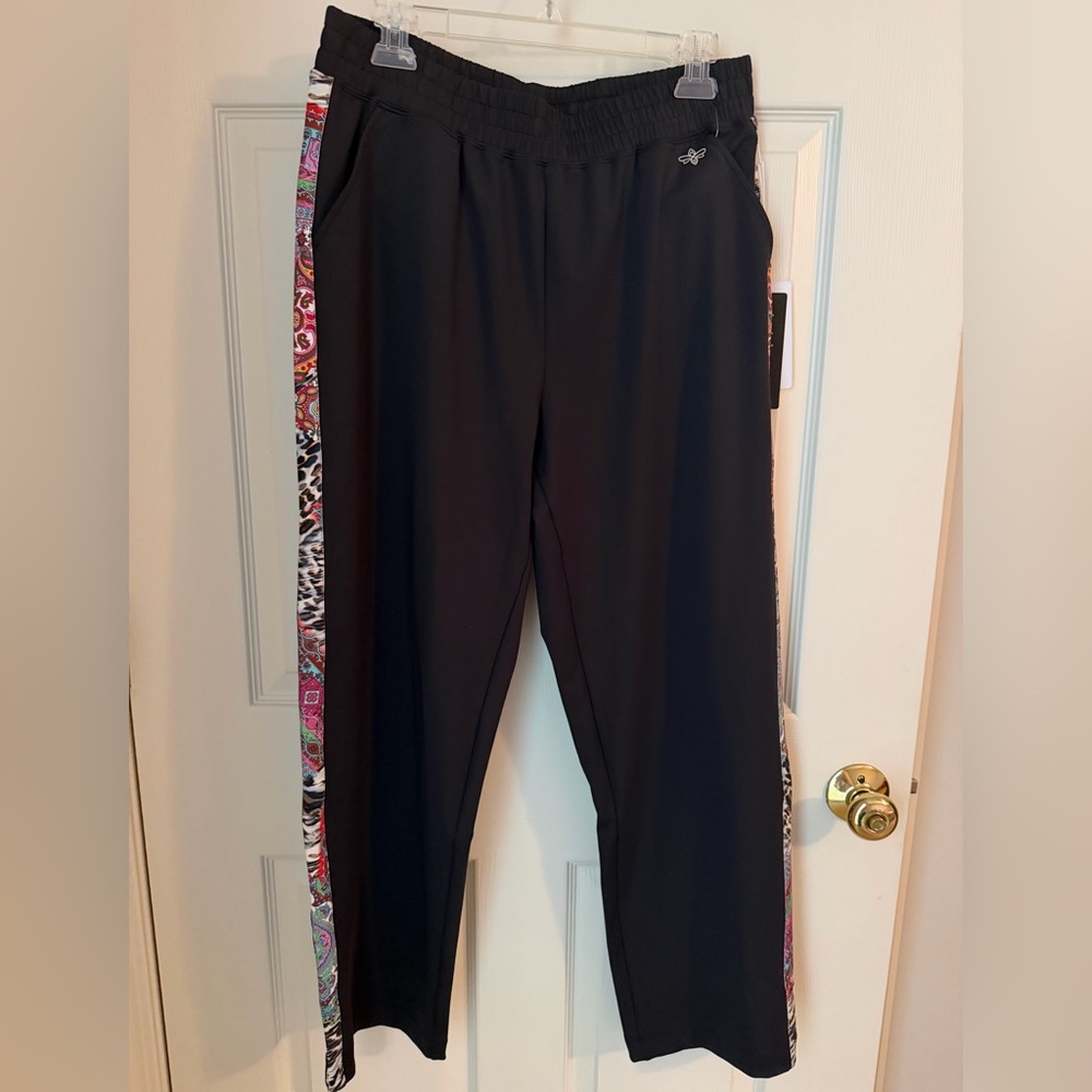 Johnny Was Tuxedo Traveler Pant Paisley NWT Medium